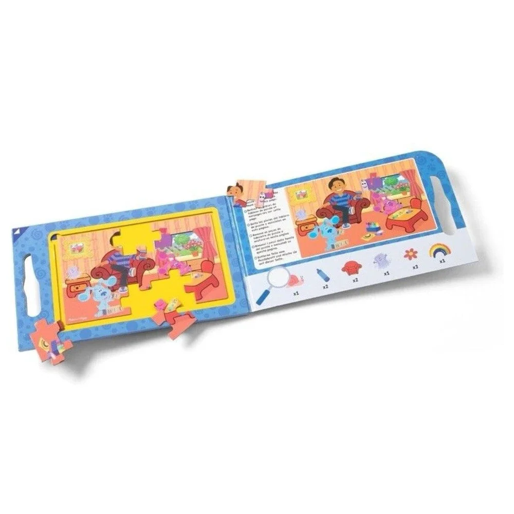 Melissa & Doug Blue's Clues & You! Take-Along Magnetic Jigsaw Puzzles